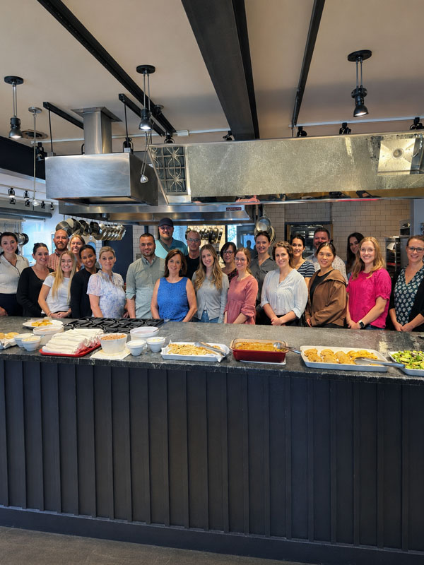 Team cooking class