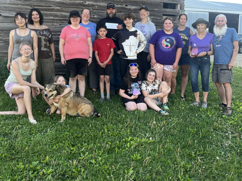 Mark & Susan Deiman with the Treetop Kids